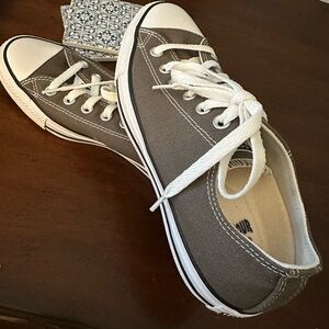 Classic Gray Canvas Sneakers
